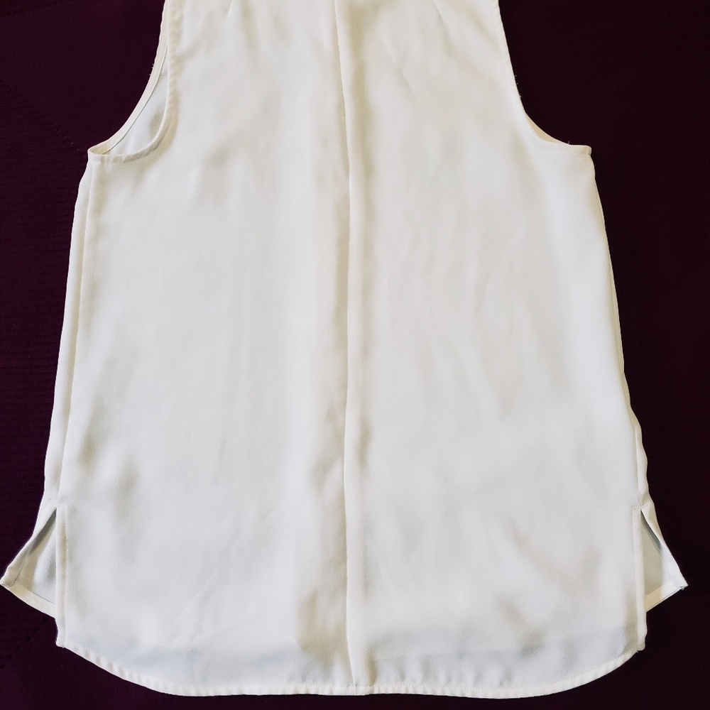 Ann Taylor White Dressy Tank - Picture 10 of 10